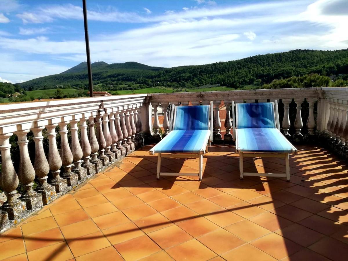 דירות Mansarda Con Solarium Panoramico Su Centro Storico Di Sarteano Vicino Alle Famose Terme Della Val D'Orcia מראה חיצוני תמונה