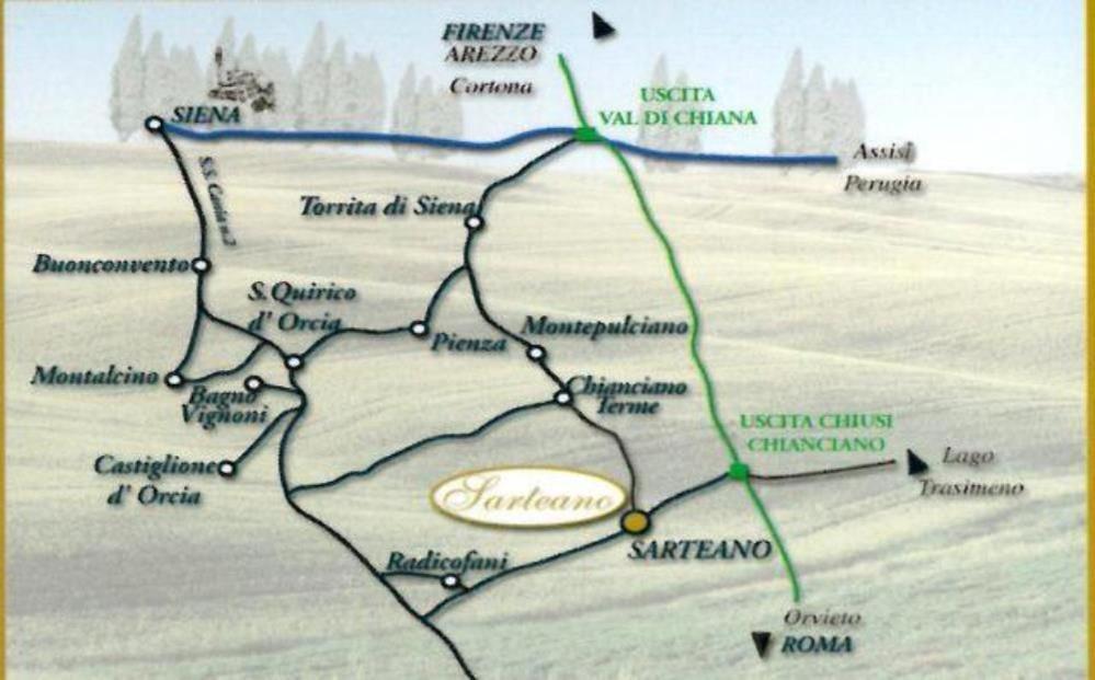 דירות Mansarda Con Solarium Panoramico Su Centro Storico Di Sarteano Vicino Alle Famose Terme Della Val D'Orcia מראה חיצוני תמונה